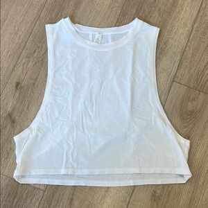Lululemon White Tank size 2